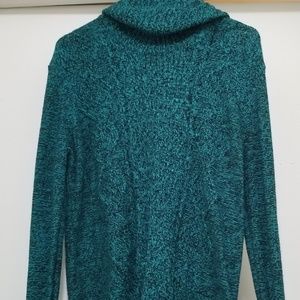 Faded Glory Seafoam Green Turtleneck